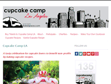 Tablet Screenshot of cupcakecampla.bakespace.com